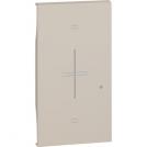 BTICINO - KM43M2 Lightable covers, for wireless shutter control item K4027CW. 2 modules - sand