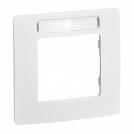 LEGRAND - Единична рамка с етикет NILOE 665006 бял