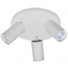 VIVALUX - Спот за външен монтаж SP713-3R BK LUX БЯЛ GU10 3x35W VIV004565