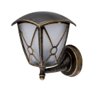 ELMARK - OUTDOOR WALL LIGHT NICK 1XE27 OLD GOLD 96501WU/AB