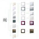 SCHNEIDER ELECTRIC - MTN573744 Sensor cover, white, AntiquE (1)
