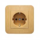 MAKEL - Schuko Socket Outlet Lilium Natural 56228