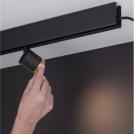 NOVA LUCE - Спот за магнитна шина Д: 4.5 Ш: 18 В: 2.5см.  9010312  ULTRA SLIM  LED 5W DC48V Bridgelux >90 4000K IP20