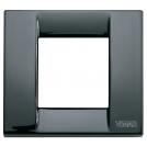 VIMAR - 17092.11 - Classica plate 1-2M metal black