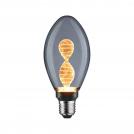 PAULMANN - LED Крушка  28883   Inner Glow Edition LED Bulb Helix ⚡ E27 ⚡ 230V ⚡ 90lm ⚡ 3.5W ⚡ 1800K ✴ Опушено стъкло