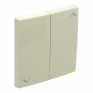EFAPEL - Face plate for Blinds control BUTTON IVORY 90612 TMF LOGUS 90