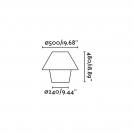 FARO - VERSUS-E White table lamp Ref.74423 IP44 (4)