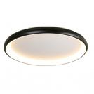 ACA LIGHTING - LED Плафон BR71LEDC81BKD  LED 100W DIMMER 3000K 7010LM BLACK METAL D81XH8,5CM