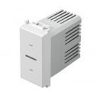 TEM - EM82MW Button with programmable relay 16A 1M, color White matt, Modul
