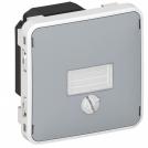 LEGRAND - Light sensitive switch Plexo IP55 1400W - 1 function - modular - grey  69517