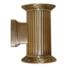 FEDE - FD1032RPB54 PARIS WALL LIGHT, BRASS IP54 BRIGHT PATINA