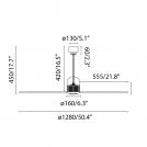 FARO - Таванен вентилатор DECO FAN 33394D (3)