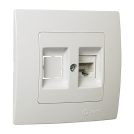 MAKEL - Data Socket CAT5 Lillium Natural Kare 32001035