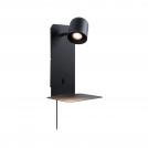 PAULMANN - Аплик  71099  Malena USB C⚡GU10⚡230V⚡max. 5W✴Черен мат