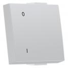 ACA LIGHTING - MODYS BUTTON WITH INDICATOR & SYMBOL 0-1 2M. IVORY 10101331958