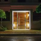V-TAC - 7W LED Wall Light Black Square 3000K SKU: 218612 VT-831 (1)