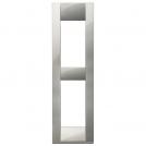 VIMAR - 16782.21 - Classica plate 2Mpan metal met.silver