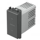 TEM - EM82AT Button with programmable relay 16A 1M, color Anthracite, Modul