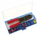 COmmel - Electrical pliers and terminals set 10 x 10 terminals + pliers 365-751