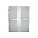 ACA LIGHTING - Плафон 120x330xH80mm.   DELTA267922  DELTA ⚡ G9 ⚡ 4х40W ⚡ 230V ⚡ IP20 ✴ Матирано стъкло