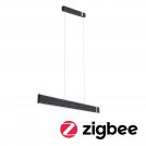 PAULMANN - Пендел  79995   Jagun  Smart Home Zigbee 3.0⚡1800lm⚡LED 21W⚡2700K / 6500K⚡Ra > 90✴Антрацит 
