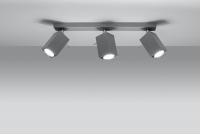 SOLLUX - spot luminaire  Merida 3 grey SL.0457