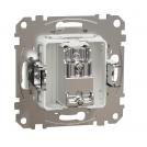 SCHNEIDER ELECTRIC - SDD111471 Sedna Design & Elements - TV Rosette 4db, end point, white (1)
