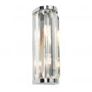 SAXBY - wall luminaire CRYSTAL 2lt 39629   IP44  G9, 2x18W