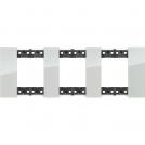 BTICINO - KA4802M3DA 2+2+2  modules Living Now cover plate - sky