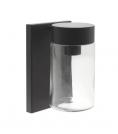 VITO - OUTDOOR WALL LIGHT KOTOR W1 Φ116x320mm IP44 STAINLESS STEEL BLACK 3230350