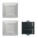 LEGRAND - 752350 Valena Life with NETATMO Pack ready to use - 2 way switch with micromodule Aluminium