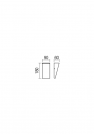 REDO GROUP - Аплик TOKYO 90019 AP VERT. LED SMD 12W IP54 DG 3000K (1)
