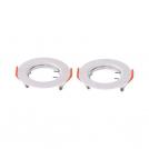 V-TAC - GU10 Fitting Round White SKU: 6640 (2)