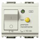 VIMAR - 16511.10.B - 1P+N C10 RCBO 120-230V 10mA white