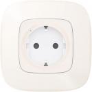 LEGRAND - 752994 Contact schuko 16A Smart Valena Allure Pearl with Legrand frame with Netatmo