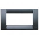 VIMAR - 16744.15 - Classica plate 4M techn. graphite grey