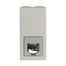 SCHNEIDER ELECTRIC - MGU3.490.25 Unica - 1 telephone socket - RJ11 - ivory