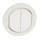 LEGRAND - Лицев панел за сериен ключ IP44 Celiane 67802 бял