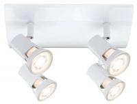 PAULMANN - Spotlight  66705  TEJA⚡GU10⚡230V⚡max. 4x10W dimmable✴White (1)