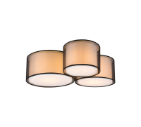 TRIO - плафон BURTON 611490332 E27, 3x40W