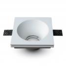 V-TAC - SKU: 3653 VT-772 GU10 GYPSUM FITTING SQUARE-WHITE