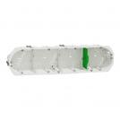 SCHNEIDER ELECTRIC - 4 Gang Flush Mounting Box IMT35945 50mm depth