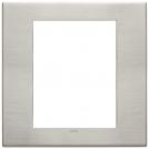 VIMAR - 22668.11 - Plate 8M metal brushed nickel