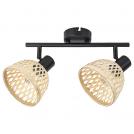 RABALUX - Spot light Rattan E14 2X MAX 15W 3134
