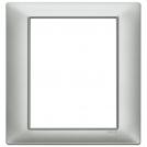 VIMAR - 14668.20 - Plate 8M techn. matt silver