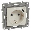 LEGRAND - 764635 Niloe Niloe German standard socket + USB