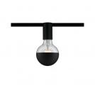 PAULMANN - 94975  URail Socket single spot E27 max. 20W dimmable 230V  • Black