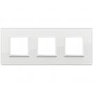 VIMAR - 21644.87 - Plate 6M (2+2+2) 71mm totwhite diamond