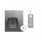 PAULMANN - Lampshade  95440  URail  2Easy 280mm. • Grey matt (1)