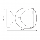 ACA LIGHTING - Vintage ML306131WCH (1)